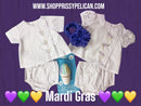 Mardi Gras Jester Diaper Set-Boy