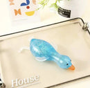 Glitter Duck Sensory Squishy – Stretchy Jelly Fidget Toy