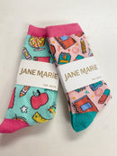 School Days Tall Crew Socks | Teacher & Back-to-School Socks | Bossier City, LA