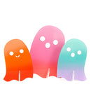Gradient acrylic ghosts - set of 3