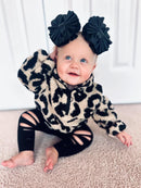 Leopard print Sherpa