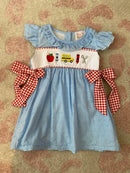Back to School Swiss Dot Collection | Girls Dress, Girls Short Set & Boys Short Set | Bossier City, LA