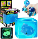 Glow Cube Squishy – Glow-in-the-Dark Gel Sensory Fidget Toy