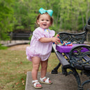 Smocked Birthday Girl Bubble