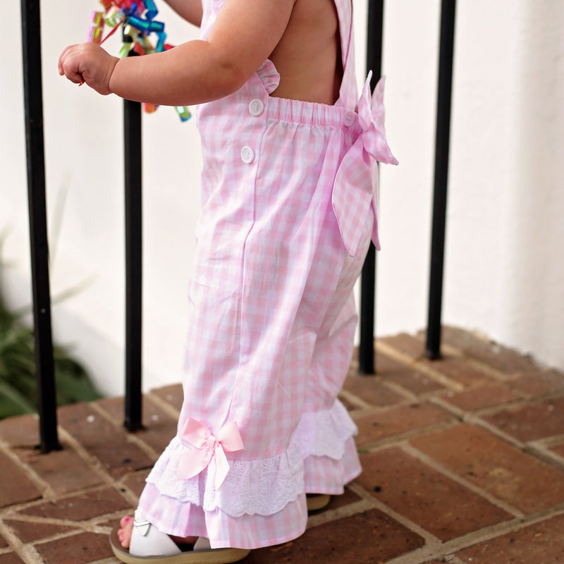 smocked first birthday dress Pink And Green Smocked Birthday Cake Bow Dress Size 12M