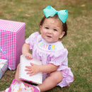 Smocked Birthday Girl Bubble