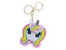 Beaded Unicorn Head Keychain | Girls Unicorn Backpack Charm | Boutique Accessory | Bossier City, LA