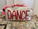 Smiley Dancer Weekender Bag | Dance Duffel Bag | Girls Dance Travel Bag | Boutique Dance Overnight Bag | Bossier City, LA
