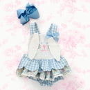 Blue Skirted Bunny Bubble