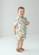 Barnyard Babe 2PC Short Set | Boys Farm Print Outfit in Bossier City, LA