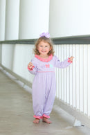Bows Baby Girl Long Sleeve Romper