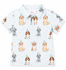 Boys Party Pups S/S Polo