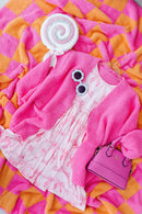 SALE Bright Pink Cozy Cardigan