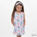 Liberty Flowers Top Knot Headband
