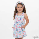 Liberty Flowers Top Knot Headband