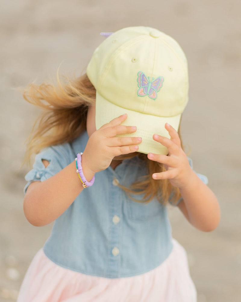 Butterfly Bow Baseball Hat (Youth, Junior)
