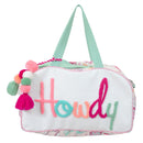 Howdy Cowgirl Weekender Bag | Western Travel Duffel Bag | Cowgirl Overnight Bag | Boutique Travel Bag | Bossier City, LA
