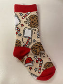 Kids Cookies for Santa Socks