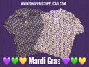 Louisiana State Polo – Purple & Gold Boys Performance Shirt