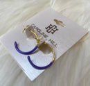 Dapper Dipped Hoop Earring