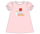 Back to School Apple Appliqué Collection | Girls Dress, Girls Short Set & Boys Short Set | Bossier City, LA
