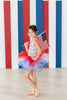 SALE Red, White & Cute Tank Tutu Leotard