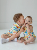 Barnyard Babe 2PC Short Set | Boys Farm Print Outfit in Bossier City, LA