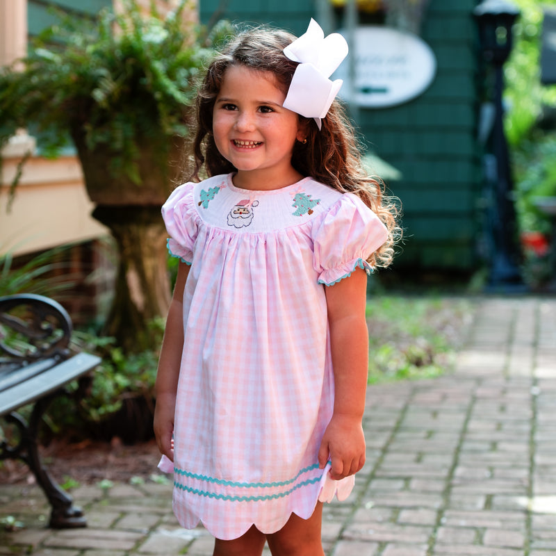 Smocked Christmas Dress