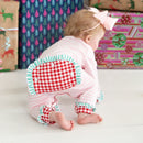 Pink Cookies For Santa Romper