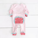 Pink Cookies For Santa Romper