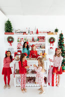 Candy Cane Lane L/S Ruffle Tee