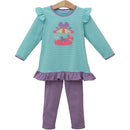 Carousel Girls Ruffle Tunic & Leggings Set