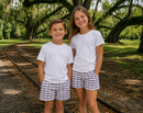LSU Logo kids shorts (Offically Licensed)