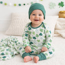 Shamrock Bamboo Baby Romper – Soft & Eco-Friendly Irish Gift