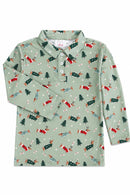 Dachshund Through the Snow L/S Polo