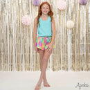 Tie Dye Glow Butterfly Flowy Short