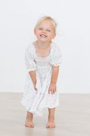 Cloud 9 Smocked Ruffle Dress
