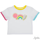 Composition Notebook Ringer Boxy Tee for Girls | Back to School Boutique Shirt | Bossier City, LA