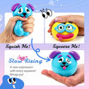 Funny Face Expressions Squishy Ball – Slow Rising Sensory Stress Toy