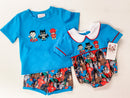 DC Heros embroidery outfits