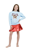 Sequin Candy Canes Sweatshirt