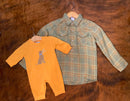Hunting Buddy Boys Romper