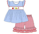 Back to School Swiss Dot Collection | Girls Dress, Girls Short Set & Boys Short Set | Bossier City, LA