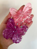 Butterfly Glitter Squishy Sensory Toy | Pink & Purple Fidget Stress Relief Toy for Kids | The Prissy Pelican Boutique Bossier City LA