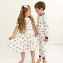 Louisiana's Most Valuable Cub Organic Cotton Twirl Dress