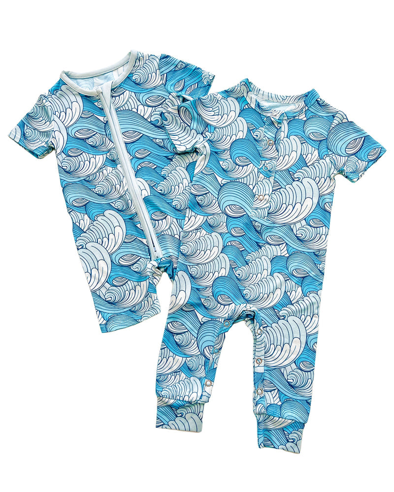 Bamboo Shorty Romper | Delmar