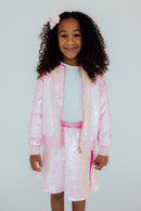 Diva Pink Flip Sequin Twirl Skort