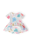 Dots & Daisies S/S Twirl Bodysuit