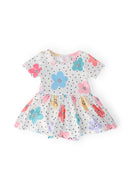 Dots & Daisies S/S Twirl Bodysuit