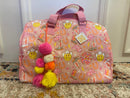 Disco Cowgirl Weekender Bag | Pink Western Travel Duffel Bag | Cowgirl Overnight Bag | Boutique Travel Bag | Bossier City, LA